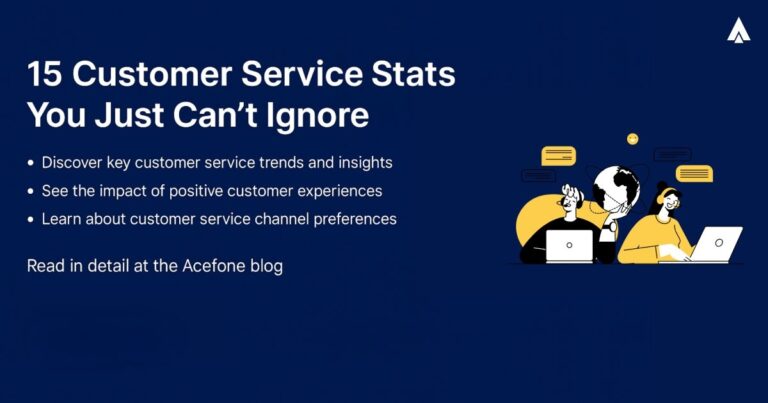 customer service statistics infographic