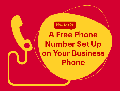 Steps To Get Free Phone Number Infographic