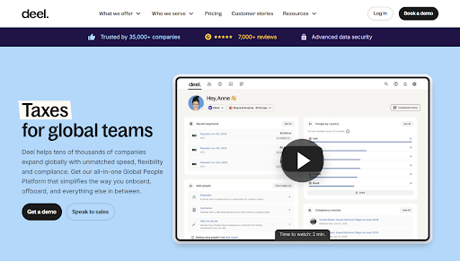  Deel – Best for Fast, Plug-and-Play Hiring