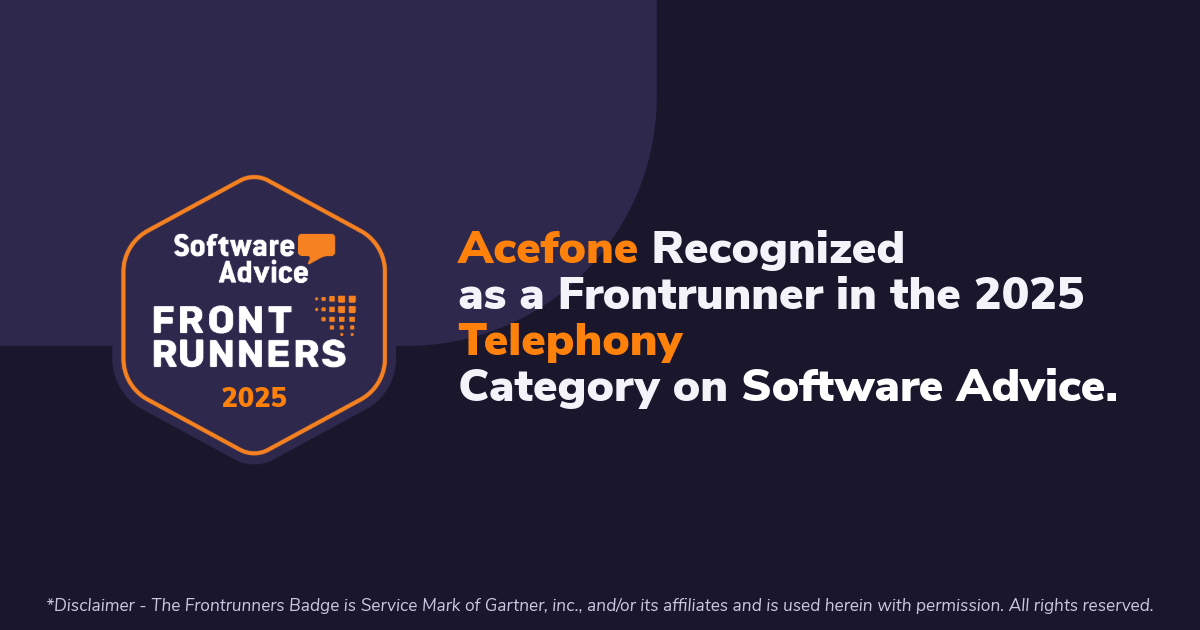 Acefone Cloud Telephony - Software Advice