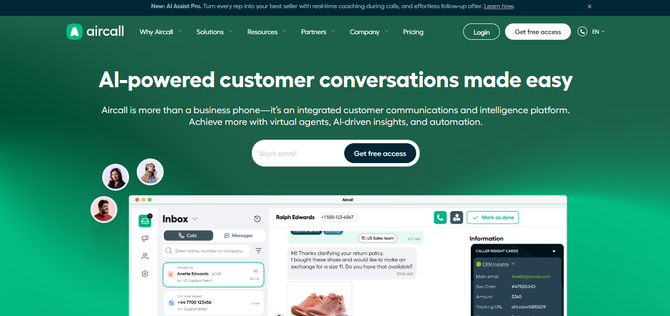 aircall auto dialer