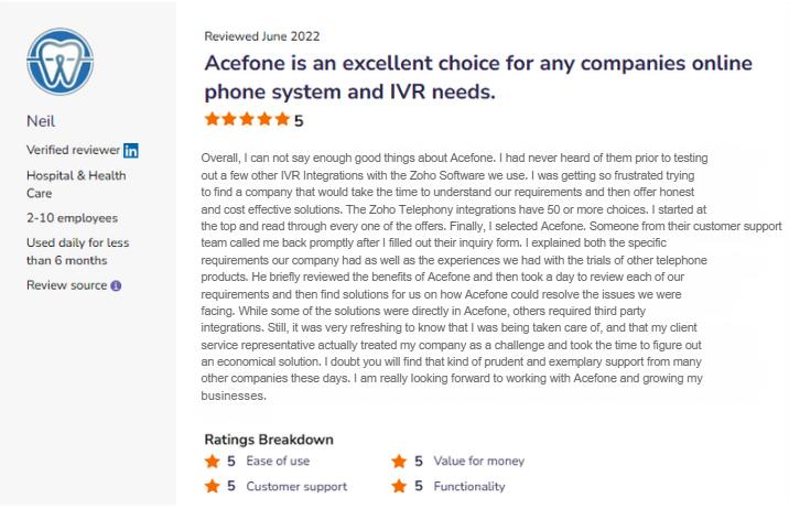 Software advice review