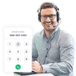 Virtual mobile number