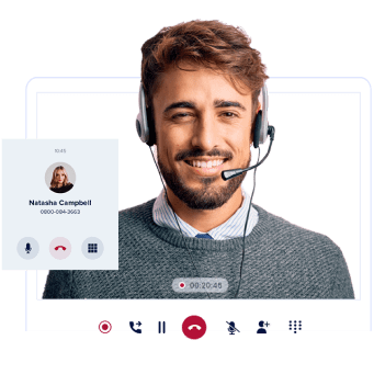 Outbound contact center