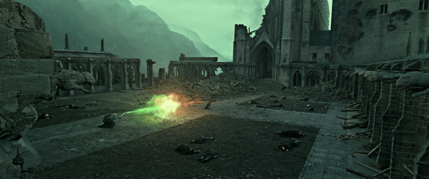Harry and Lord Volemort Final Battle