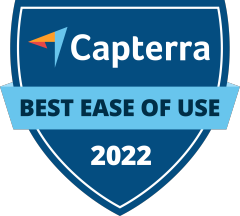 Capterra 2022 best ease use